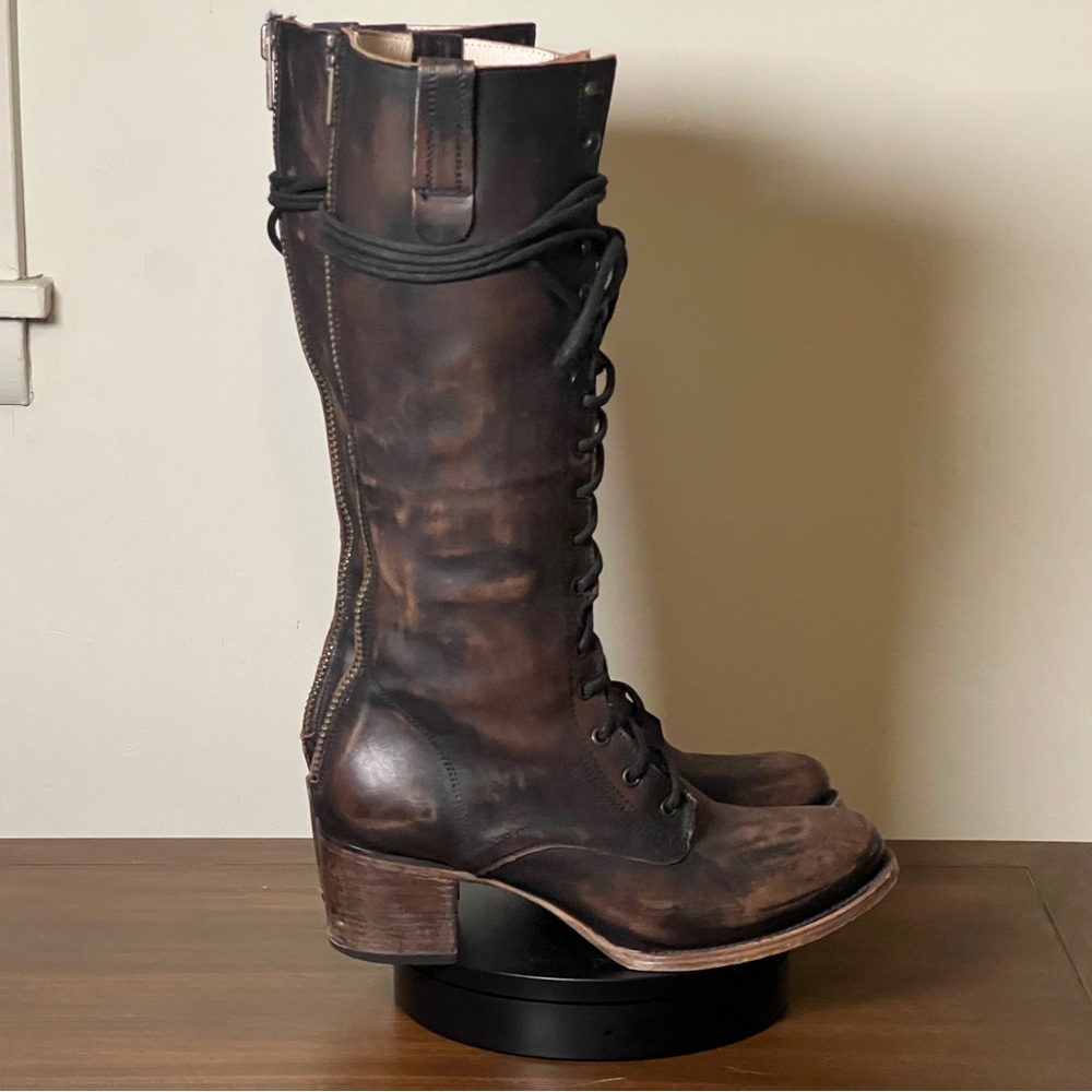 Freebird - Grany Size 12, chocolate brown leather
